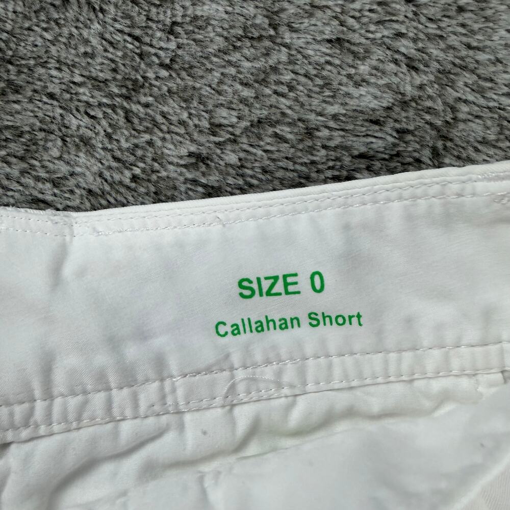 Lilly Pulitzer Callahan Shorts Women's 0 White - Picture 2 of 5